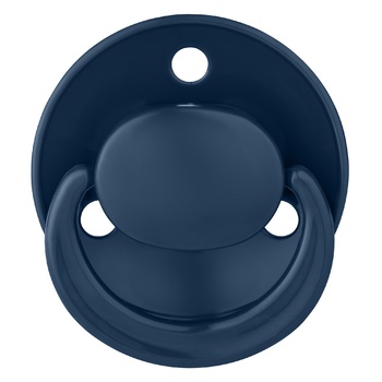 Baby-Nova Latex Round Soother 2pcs Blue and Navy - buy, prices for - photo 4