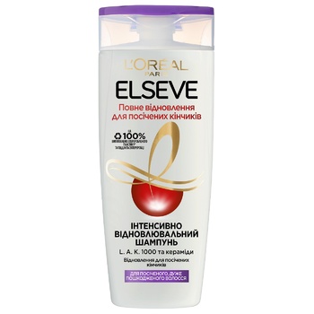 L'Oreal Paris Elseve Hair Shampoo 400ml - buy, prices for Auchan - photo 1