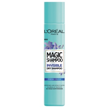 Шампунь L'Oreal Paris Magic Shampoo Вибух свіжості невидимий сухий 200мл - купити, ціни на МегаМаркет - фото 1