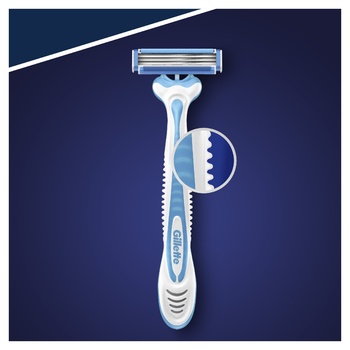 Бритви Gillette Blue3 Cool одноразові 6шт - купити, ціни на - фото 13