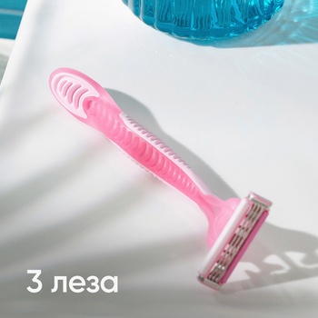 Станки Gillette Simply Venus 3 леза одноразові для жінок 12шт - купити, ціни на METRO - фото 7