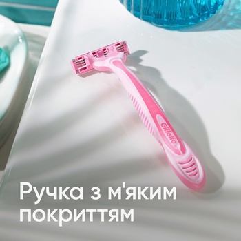 Станки Gillette Simply Venus 3 леза одноразові для жінок 12шт - купити, ціни на METRO - фото 6