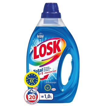 Losk Active-Zyme 6 Mountain Lake Washing Gel 1l - buy, prices for Tavria V - photo 2