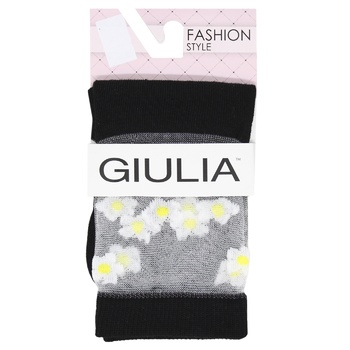 Giulia Socks WS2 Cristal 034 Nero s.39-40 - buy, prices for ULTRAMARKET - photo 1