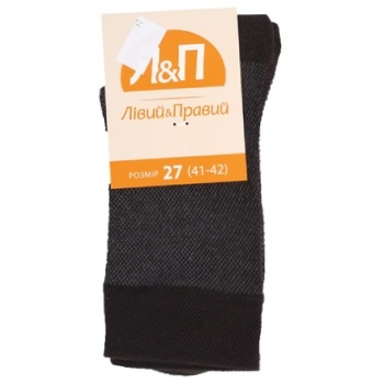 Livyy&Pravyy Men's Socks Net 318 s.27 786950