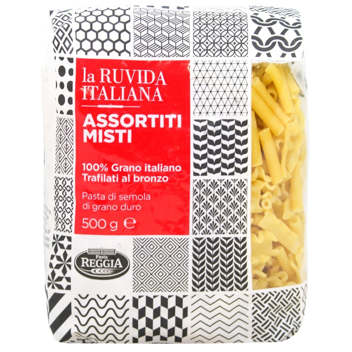 

Макароны Pasta Reggia La Ruvida Assortiti Misti 500г