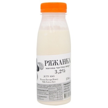 Lago Ryazhenka 3.2% 250g - buy, prices for ULTRAMARKET - photo 1