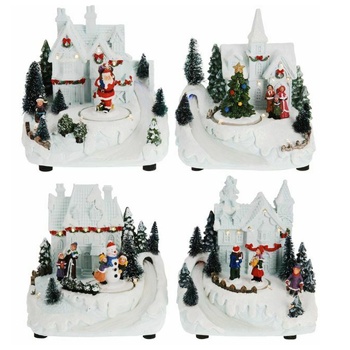 Scenery Hut Musical Ice White 16X13X17cm in stock - buy, prices for - photo 2