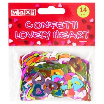 Maxi Confetti for Decorating 14g - buy, prices for MegaMarket - photo 2