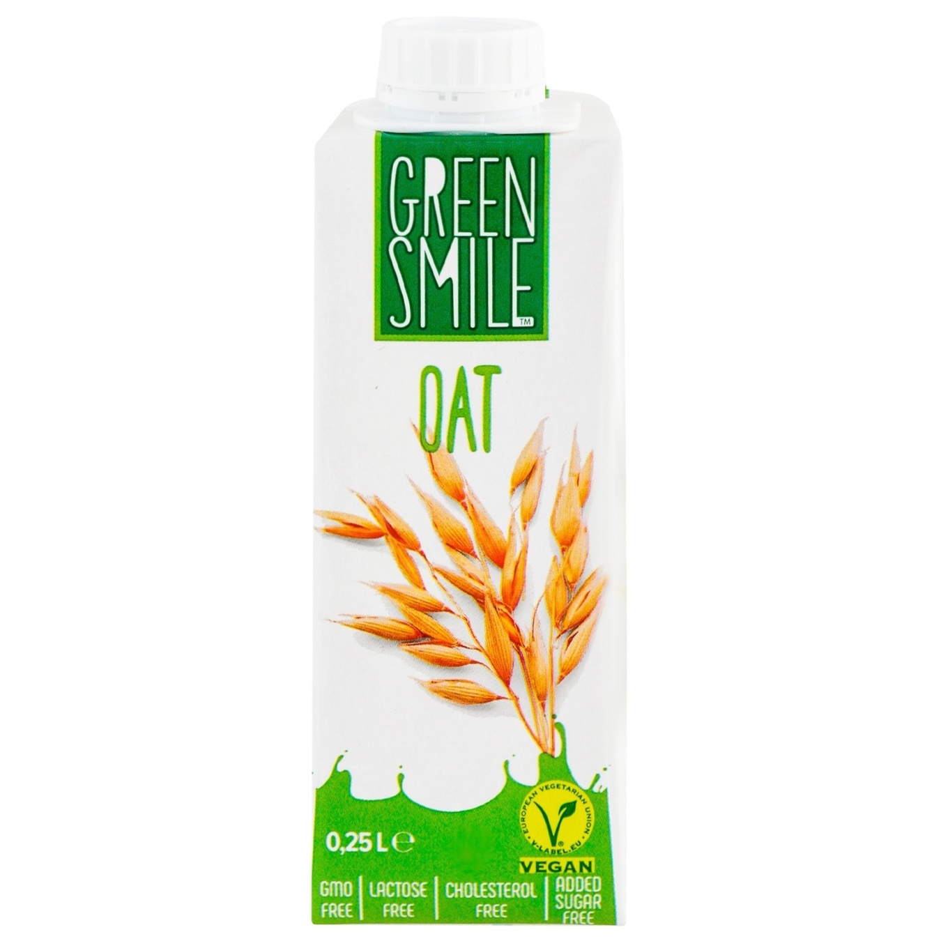 

Напиток овсяный Green Smile ультрапастеризованный 2,5% 257г