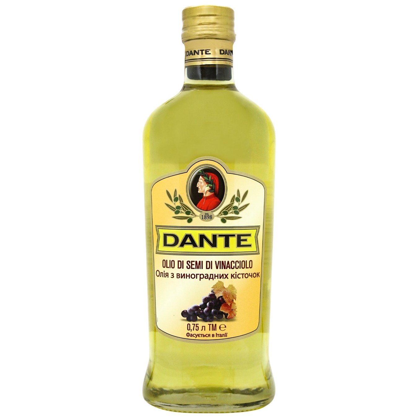 

Масло Olio Dante из виноградных косточек 750мл