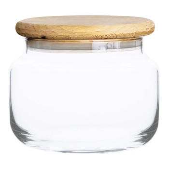 Trend Glass Eco Storage Jar with Lid - buy, prices for MegaMarket - photo 1