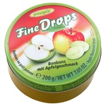 Woogie Fine Drops Apple Flavoured Lollipops 200g