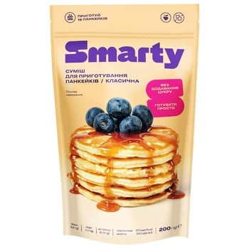 Smarty Classic Pancake Mix 200g - buy, prices for Tavria V - photo 1