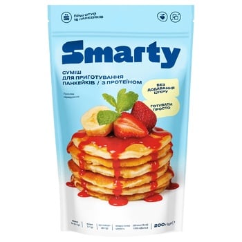 Smarty Mix for Making Pancakes with Protein 200g - buy, prices for Tavria V - photo 1