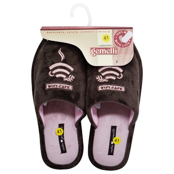 Gemelli Cappuccino 7 Women's Home Slippers in Assortment - buy, prices for MegaMarket - photo 3