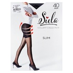 Siela Slim Nero Tights for Women 40den Size 4