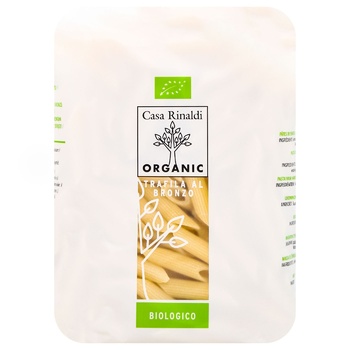 Casa Rinaldi Penne Organic Pasta 500g - buy, prices for ULTRAMARKET - photo 1