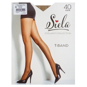 Siela T-Band Daino Women's Tights 40den Size 3 - buy, prices for NOVUS - photo 1