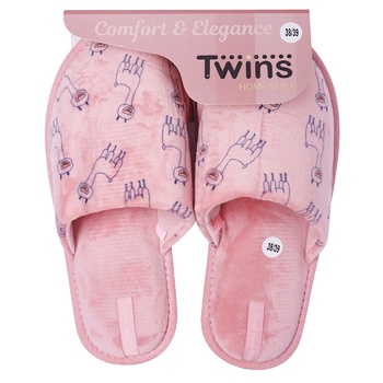 Twins Home style Women's Slippers with Pattern Size 36-40 - buy, prices for - photo 4