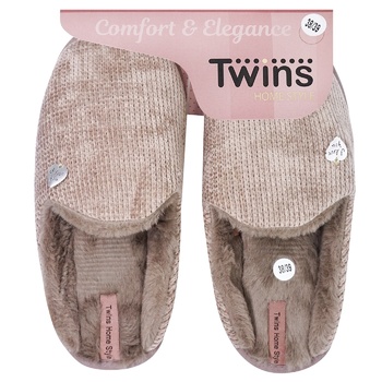 Twins Home style Half Czechs Slippers for Women Size 36-40 - buy, prices for - photo 4