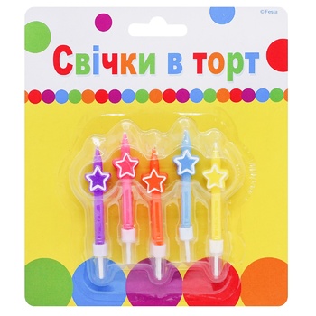 Свічки Party Favors Декоративні 10шт - купить, цены на - фото 1