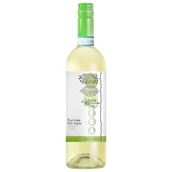 Вино Botter Pinot Grigio Era Organic сухе біле 0,75л