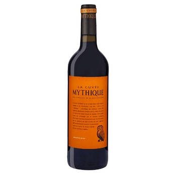 Mythique La Cuvee Red Pays D'OC IGP Red Dry Wine 13.5% 0.75l - buy, prices for NOVUS - photo 1