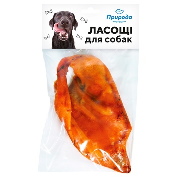 Nature Pork Ear Treats for Dogs 1pc - buy, prices for MegaMarket - photo 1