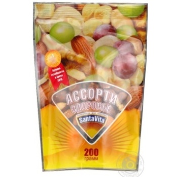 mix of nuts santa vita zdorovya 200g Ukraine - buy, prices for - photo 5