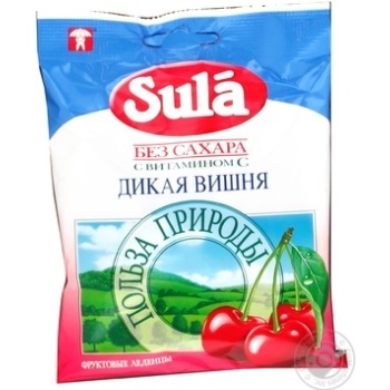 Цукерки жувальні Sula Дика Вишня 60г - купить, цены на NOVUS - фото 4