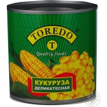 Vegetables corn Toredo canned 425ml can Thailand - buy, prices for NOVUS - photo 4