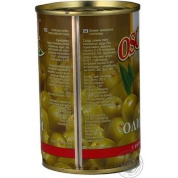 Оливки Oscar зелені с/к 300г x12 купити, ціни на МегаМаркет - фото 3