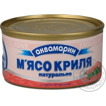 seafood akvamaryn krill canned 200g can Ukraine - buy, prices for - photo 12