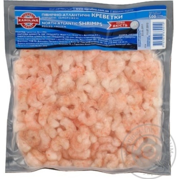 Seafood shrimp Karolina 500g vacuum packing Denmark - buy, prices for NOVUS - photo 3