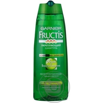 Шампунь Fructis Об'єм та відновлення 250мл Росія Шампунь Fructis Об'єм та відновлення 250мл Росія - купити, ціни на - фото 12