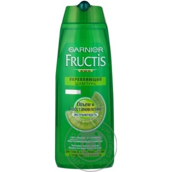 Шампунь Fructis Об'єм та відновлення 250мл Росія Шампунь Fructis Об'єм та відновлення 250мл Росія - купити, ціни на - фото 8
