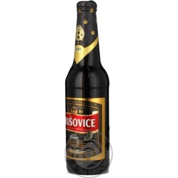 Beer Krusovice 3.8% 330ml glass bottle Czech republic - buy, prices for NOVUS - photo 2