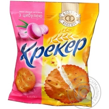 Cracker Roshen onion 180g polyethylene packaging Ukraine - buy, prices for NOVUS - photo 2