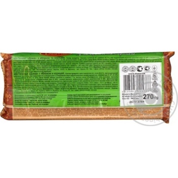 Cookies Doma with apple 270g Ukraine - buy, prices for NOVUS - photo 2