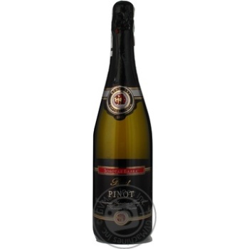 Sparkling wine Zolotaia balka Pinot-french 12.5% 750ml glass bottle Ukraine - buy, prices for NOVUS - photo 5