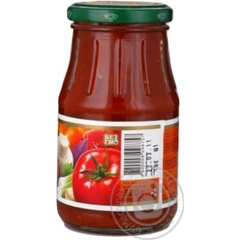 Sauce Veres vegetable 320g glass jar Ukraine - buy, prices for NOVUS - photo 3