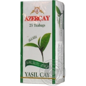 Чай Azercay зелений з чабрецем 25х2г х24 купить, цены на МегаМаркет - фото 5