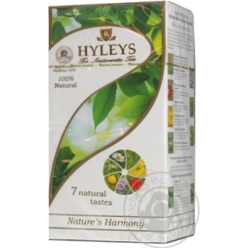 Tea Hyleys Mix 7 tastes teabags 25x1.2g Sri Lanka - buy, prices for MegaMarket - photo 3