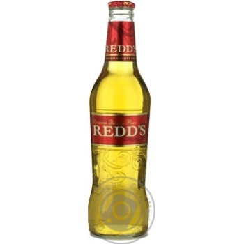 Premium Quality Beer Redd's glass bottle 4.5%alc 330ml Russia - buy, prices for - photo 7