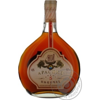 Noj Araspel 5 Years Cognac 42% 0.7l - buy, prices for MegaMarket - photo 1