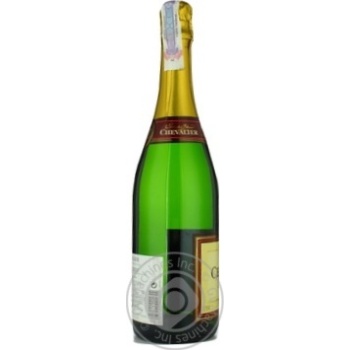 Шампанське біле сухе Brut Blanc de Blancs Chevalier 0,75л - купить, цены на NOVUS - фото 4