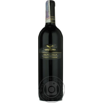 Wine Campanola red dry 12.5% 2009year 750ml glass bottle Veneto Italy - buy, prices for MegaMarket - photo 1