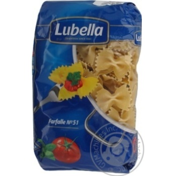 pasta farfalle lubella 400g Poland