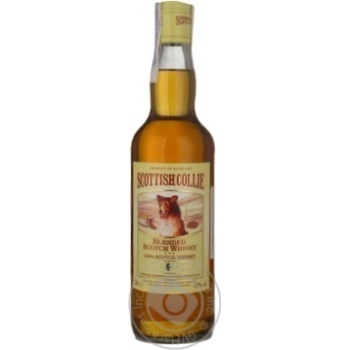 Whiskey Scottish collie 40% 3yrs 500ml glass bottle England - buy, prices for MegaMarket - photo 2